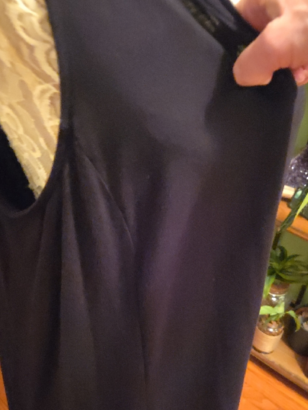 1X Terra & Sky Black Sleeveless Tunic with Lattice Back Detail - Picture 3 of 8